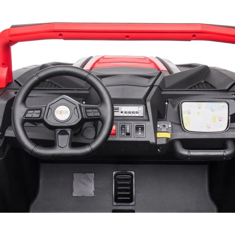 24V 4x4 Freddo Dune Buggy Buccaneer 2 Seater Ride on - Red - Image 8