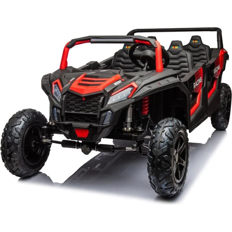 48V Freddo Beast XL Dune Buggy 4 Seater Ride On - Red - Image 6