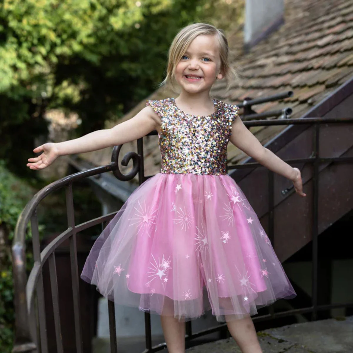 A Star is Born Sequins Dress - Size 5-6 Years - Image 2