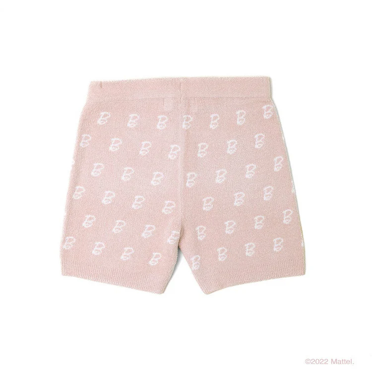 CozyChic Ultra Lite® Barbie™ Monogram Biker Short - Size 8-10 - Image 3