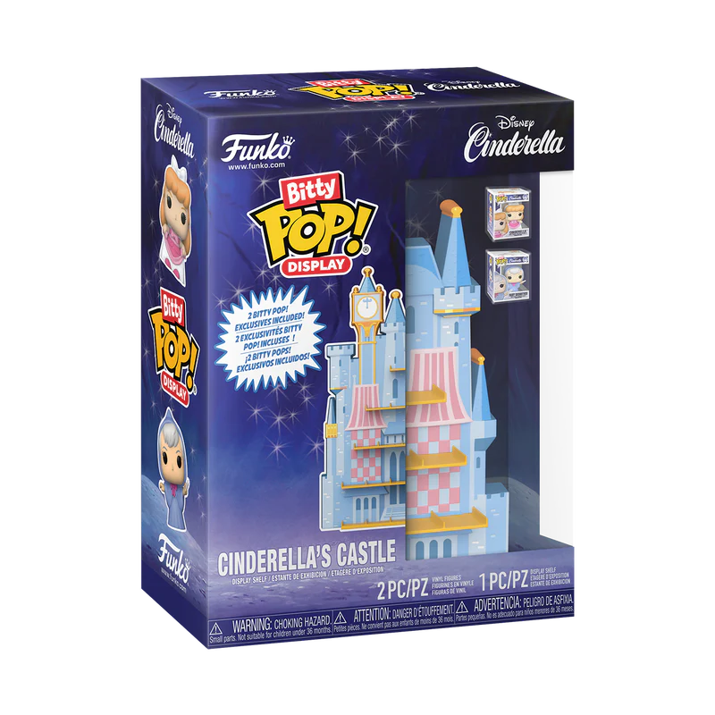 Disney Bitty Pop! Display Cinderella's Castle