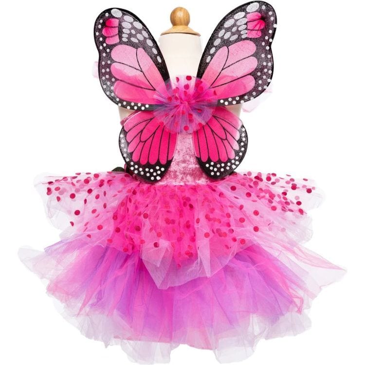 Fairy Blooms Deluxe Dress & Wings - Size 5-6 Years - Image 3