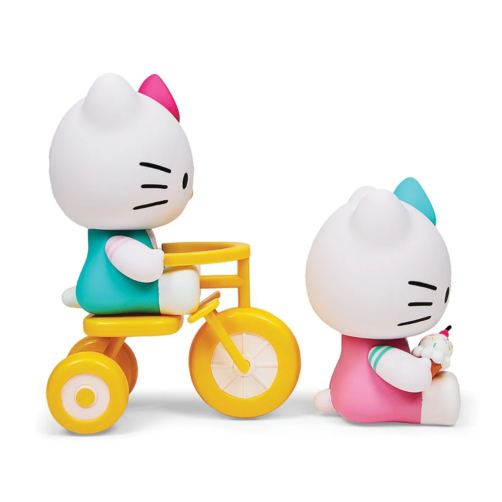 Hello Kitty Tricycle And Ice Cream Theme Vinyl Figures - Image 7