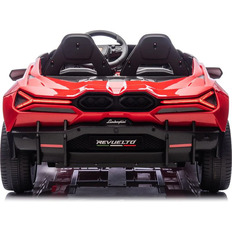 Lamborghini Revuelto 24V 2 -Seater Ride on Car - Red - Image 7