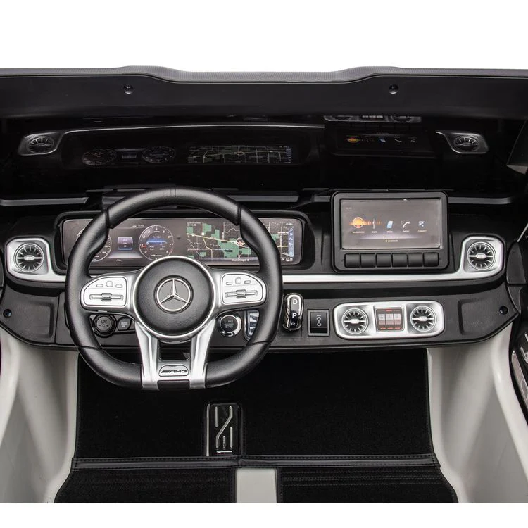 Mercedes G-Wagon 24V 4x4 2-Seater Ride on Car - White - Image 8