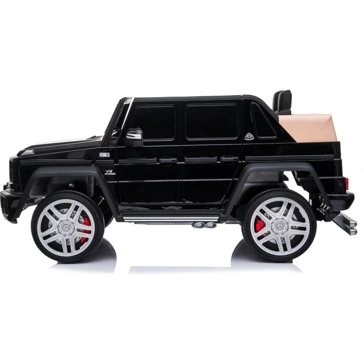 Mercedes G-Wagon Maybach 24V 2-Seater Ride on Car - Black - Image 2