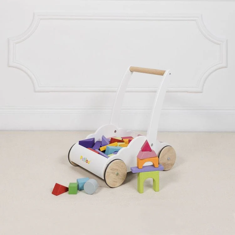 Rainbow Baby Walker & Puzzle - 45 Blocks - Image 5
